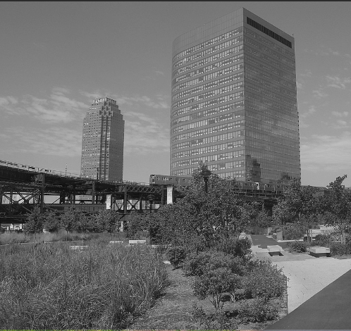 Court Square Queen's Plaza skyline