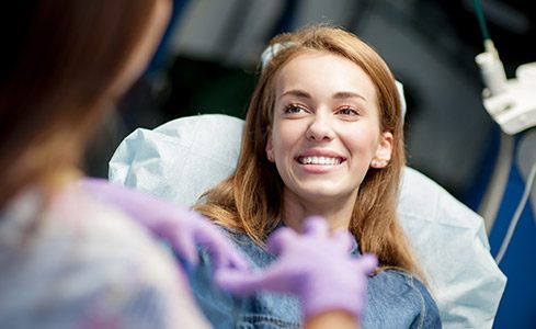 Patient receiving laser assisted new attachment protocol